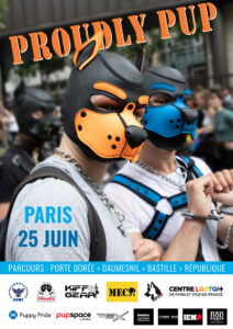 Proudly Pup (Marche des Fiertés de Paris)